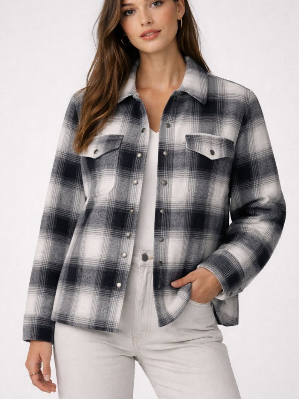 Lucky Brand Sherpa Lined Shacket